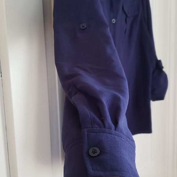 Dark Purple button down - Picture 3 of 7